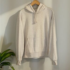 Aritzia Cream Hoodie Sweater